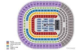 This Is The Seating Chart For The Where We Are Tour At