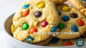 soft and chewy m m sugar cookies recipe