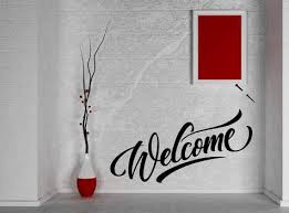 Large Vinyl Decal Wall Sticker Welcome
