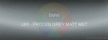 U83 Frozen Grey Matt Met For Bmw