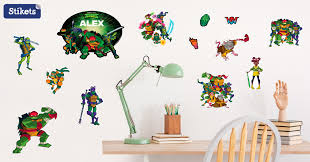 The Ninja Turtles Custom Wall Stickers