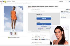 Victoria Beckhams Target Line Is Selling On Ebay At Four