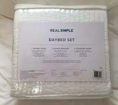 real simple 5pc daybed cover pillow