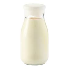 16 Oz Glass Milk Bottle The
