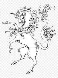 Don't worry if you are not good at drawing or if you haven't drawn a unicorn before, we'll show you how to do it slowly and step by step to make sure you don't get lost. Line Art Drawing Unicorn Heraldry Png 1024x1365px Line Art Animal Figure Art Artist Arts Download Free