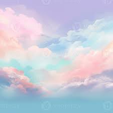 sky background from clouds of pastel