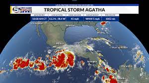 WKRG | Tropical Storm Agatha Forms in ...