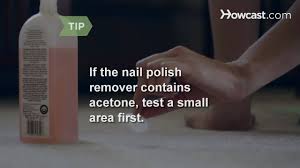 how to clean nail polish from carpet