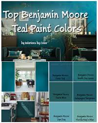 Benjamin Moore Teal Paint Colors