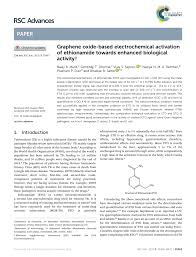 graphene oxide based electrochemical