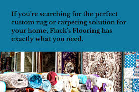 custom rug in ming flacks