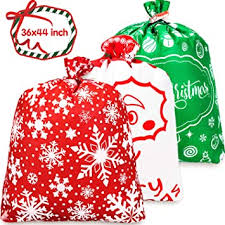 Christmas gift bags, large christmas kraft gift bags, 4 kraft handled bags with tissue and tag, holiday gift bag, kraft holiday bag thepackagehouse 5 out of 5 stars (5,712) sale price $14.40 $ 14.40 $ 18.00 original price $18.00 (20% off. Amazon Com Whaline 3 Pcs Christmas Giant Gift Bags 36 X 44 Xmas Non Woven Present Extra Large Wrapping Santa Claus Christmas Sacks Oversized Toy Storage Bag With Tags String Ties For Xmas