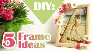 decorate boring picture frames