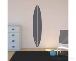Retro Surfboard Vinyl Wall Decal