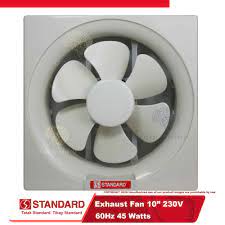 standard wall exhaust fan 10 inches