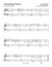 This is the free this is amazing grace sheet music first page. Amazing Grace Easy Piano Arrangement Learn Piano Easy Piano Songs Piano Beginner