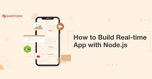 how to build real time app with node js