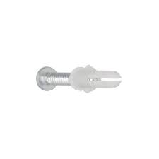 white ribbed plastic anchor