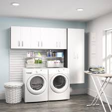 cabinets laundry room storage shelves