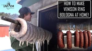 how to make smoked venison ring bologna