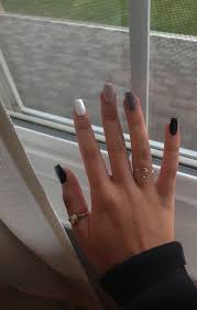 55 black and white nails that are