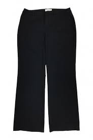 Coldwater Creek Womens Black Dressy Pant Size 14 Regular