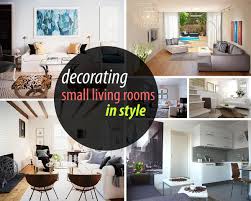 how to decorate a small living room