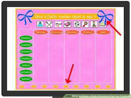 3 Ways To Make A Daily Schedule Chart For Toddlers Wikihow