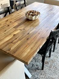 how to refinish a wood table and