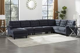 laralow 5 piece sectional with chaise