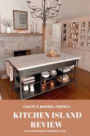 crate barrel french kitchen island