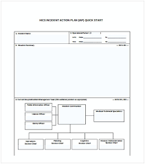 Incident Action Plan Template Cycling Studio