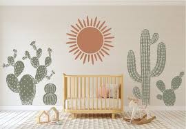 Cactus Wall Decals Removable Wall Decal
