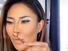 how to contour nose step by step
