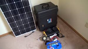 2000w portable solar power generator
