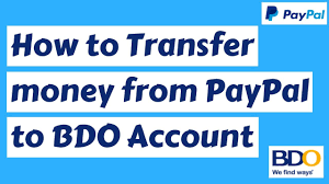 Fees are subject to change. How To Transfer Money From Paypal To Bdo Account Youtube