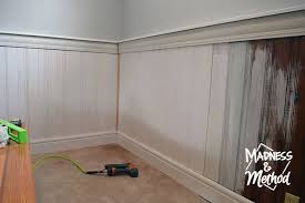 install tongue groove panelling