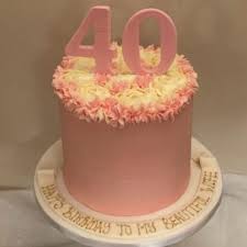 Fortieth birthdays should be a special celebration. Birthday Cakes For Her Womens Birthday Cakes Coast Cakes Hampshire Dorset