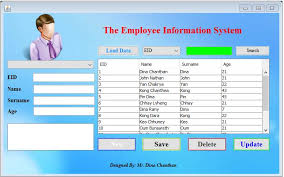 employee management system with java