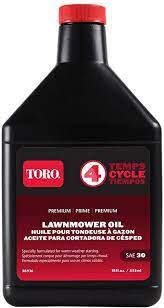 toro 4 cycle lawn mower oil 18oz