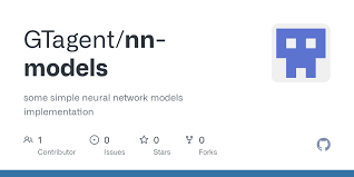 +45 66 12 77 12. Github Gtagent Nn Models Some Simple Neural Network Models Implementation
