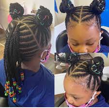Fancy braided hairstyle with an abundance of hair accessories is entirely the hairstyling territory of little girls. Beautiful Braided Hairstyles For Little Girls With Beads 2021