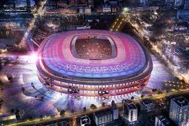 It is home to fc barcelona and plays host to various international matches also, with a capacity of 99,354. Barcelona Stadium News Stunning Images Of New 105 000 Capacity Camp Nou Redevelopment Works To Begin Next Year