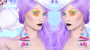 female mad hatter makeup tutorial you
