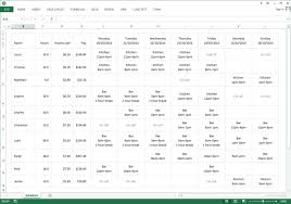 This is a weekly 8 hour shift schedule template for you who roll your employees to work in three shifts where every shift is 8 hours long. Free Excel Template For Your Staff Rota Findmyshift