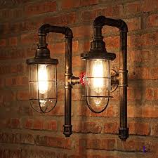 Industrial Wall Sconce Nautical Style