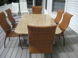 Granite Patio Table Miami By Marble