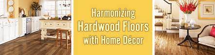 matching hardwood floors to decor is