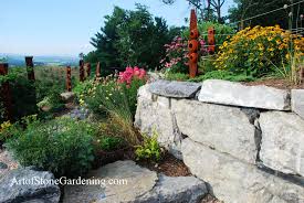 Rock Gardening With Stone Gravity Walls