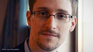 Whistleblower Edward Snowden speaks at ...